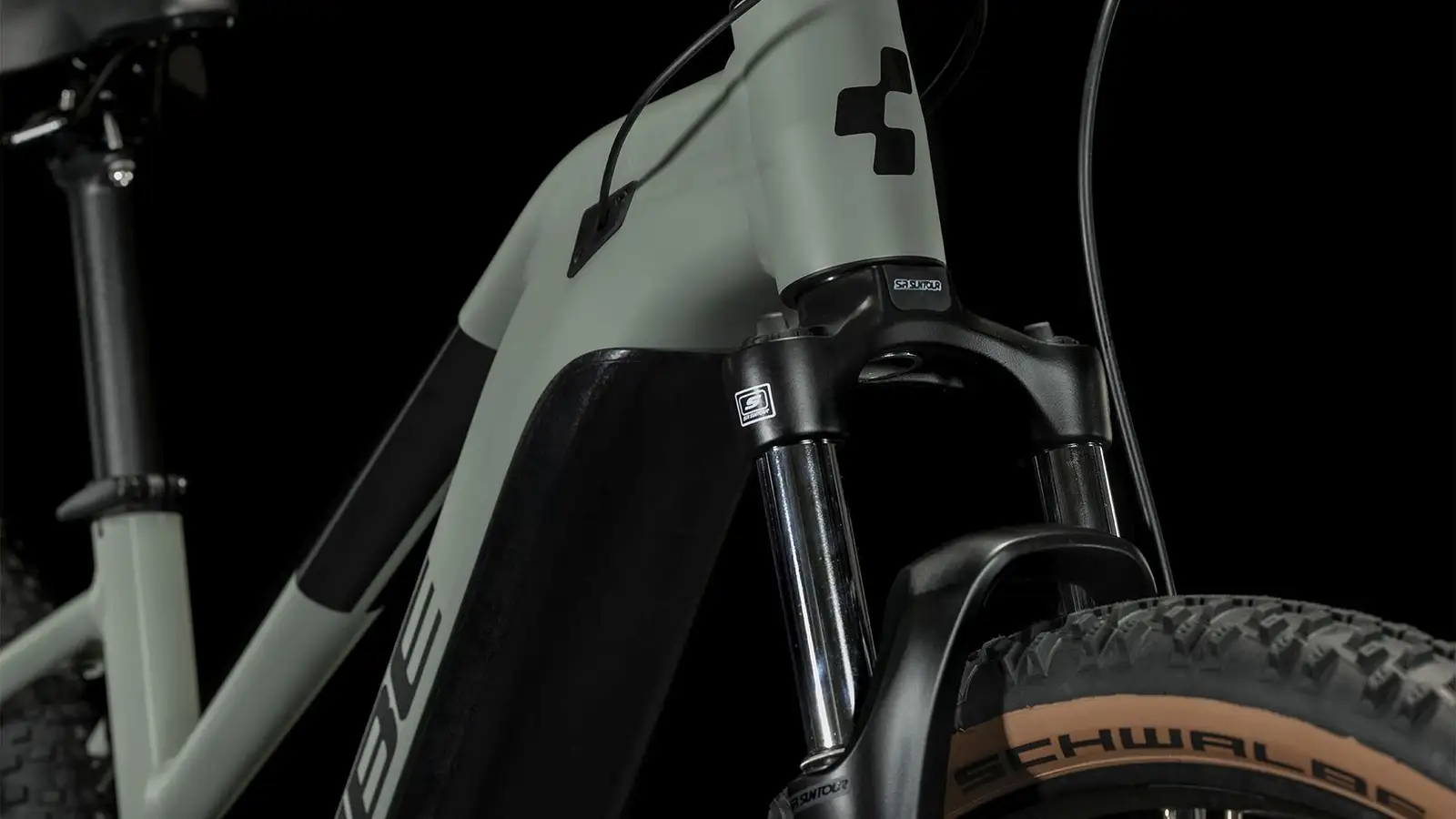 Cube REACTION HYBRID PERF 625 SWAMPGREY/BLACK - Image 5