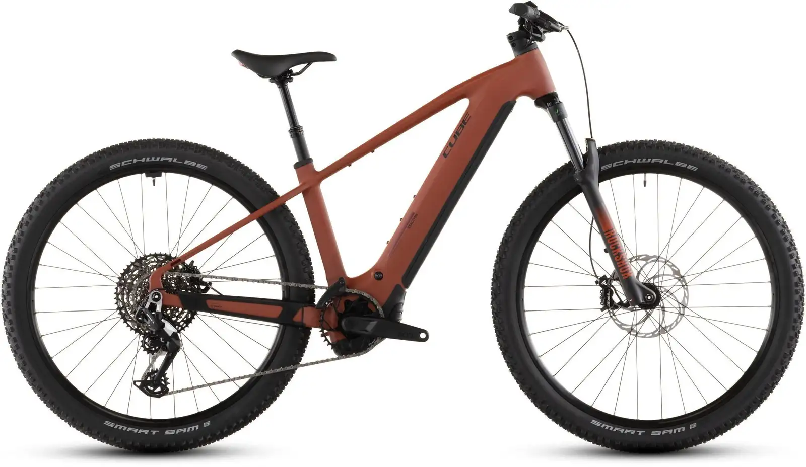 Cube REACTION HYBRID RACE 800 AMBER/BLACK - Image 1