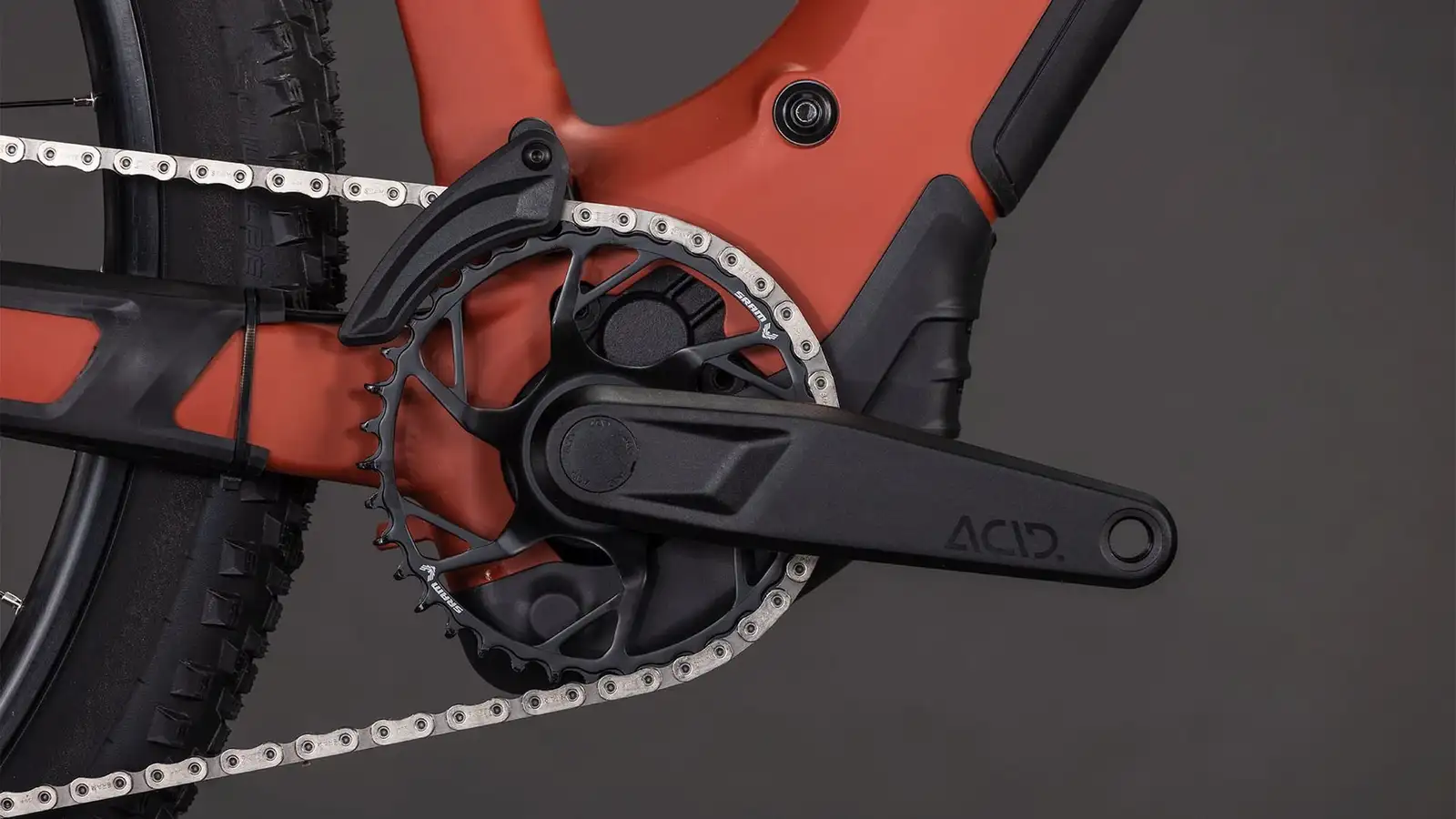 Cube REACTION HYBRID RACE 800 AMBER/BLACK - Image 2