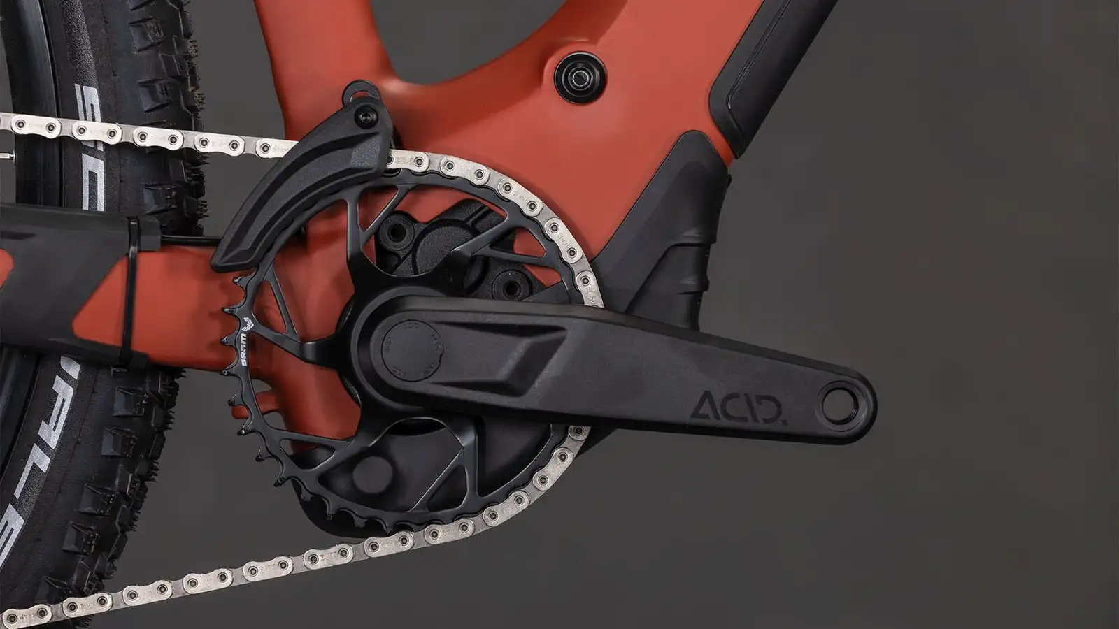 Cube REACTION HYBRID RACE 800 AMBER/BLACK - Image 2