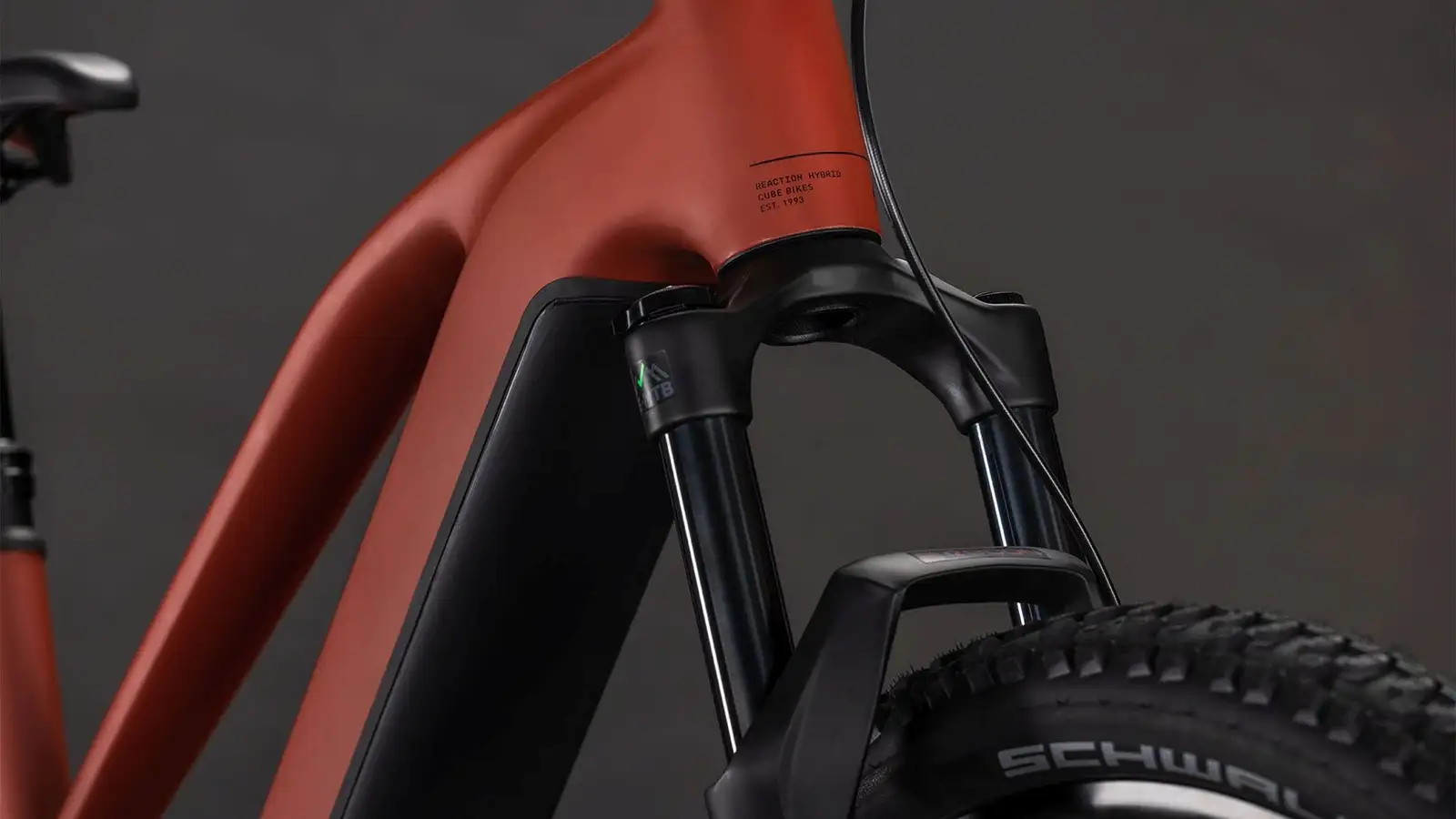 Cube REACTION HYBRID RACE 800 AMBER/BLACK - Image 6