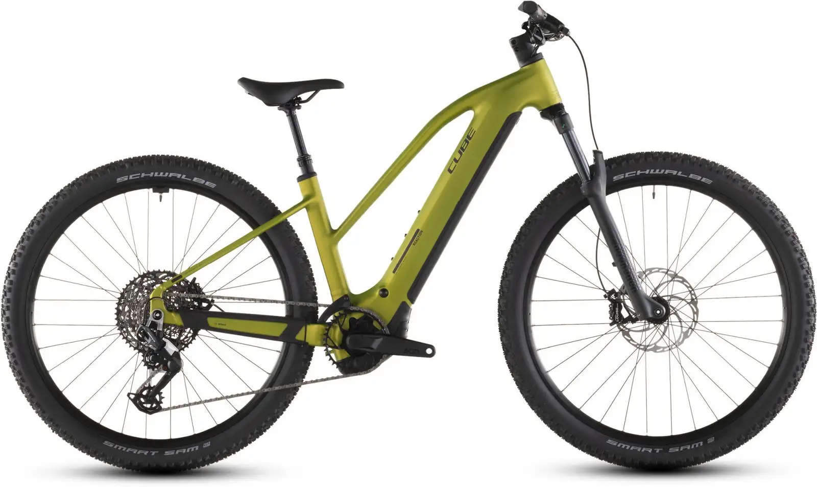 Cube REACTION HYBRID RACE 800 LIZARD/BLACK - Image 1