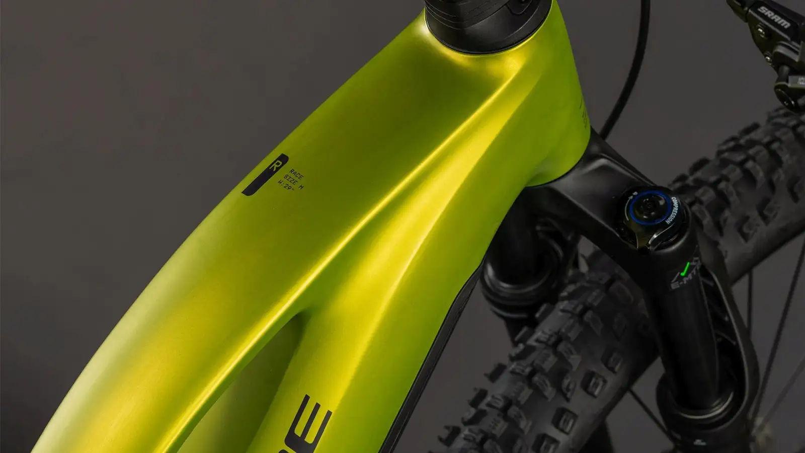 Cube REACTION HYBRID RACE 800 LIZARD/BLACK - Image 2