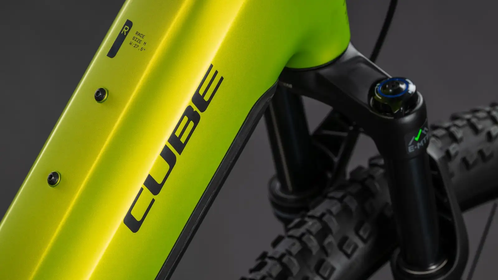 Cube REACTION HYBRID RACE 800 LIZARD/BLACK - Image 2