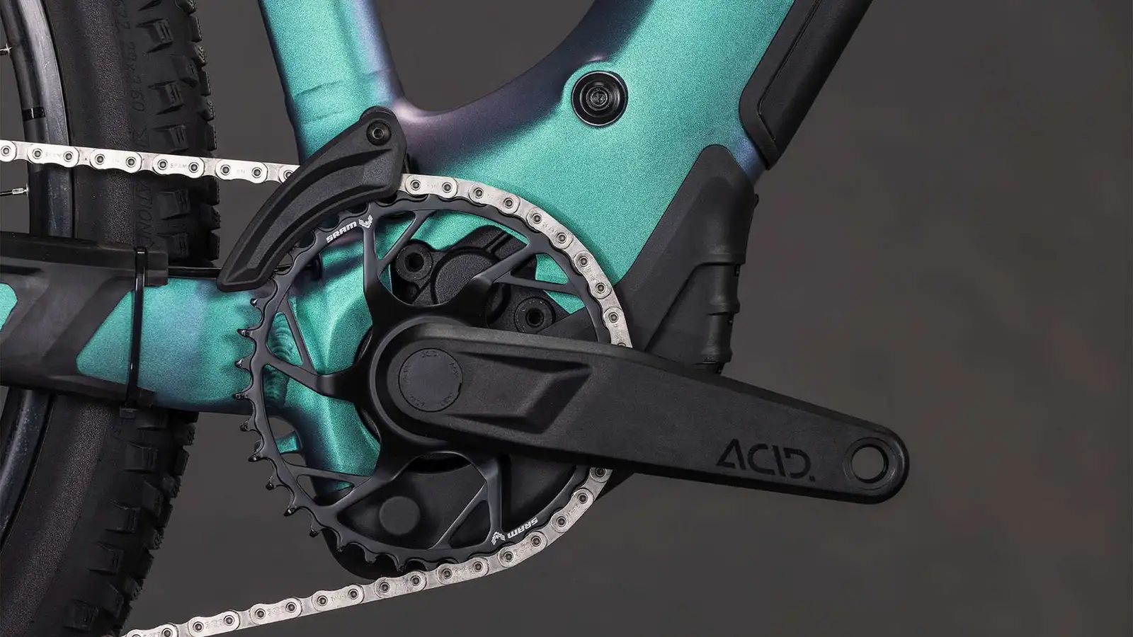 Cube REACTION HYBRID RACE 800 POLARLIGHT/PRISM - Afbeelding 2