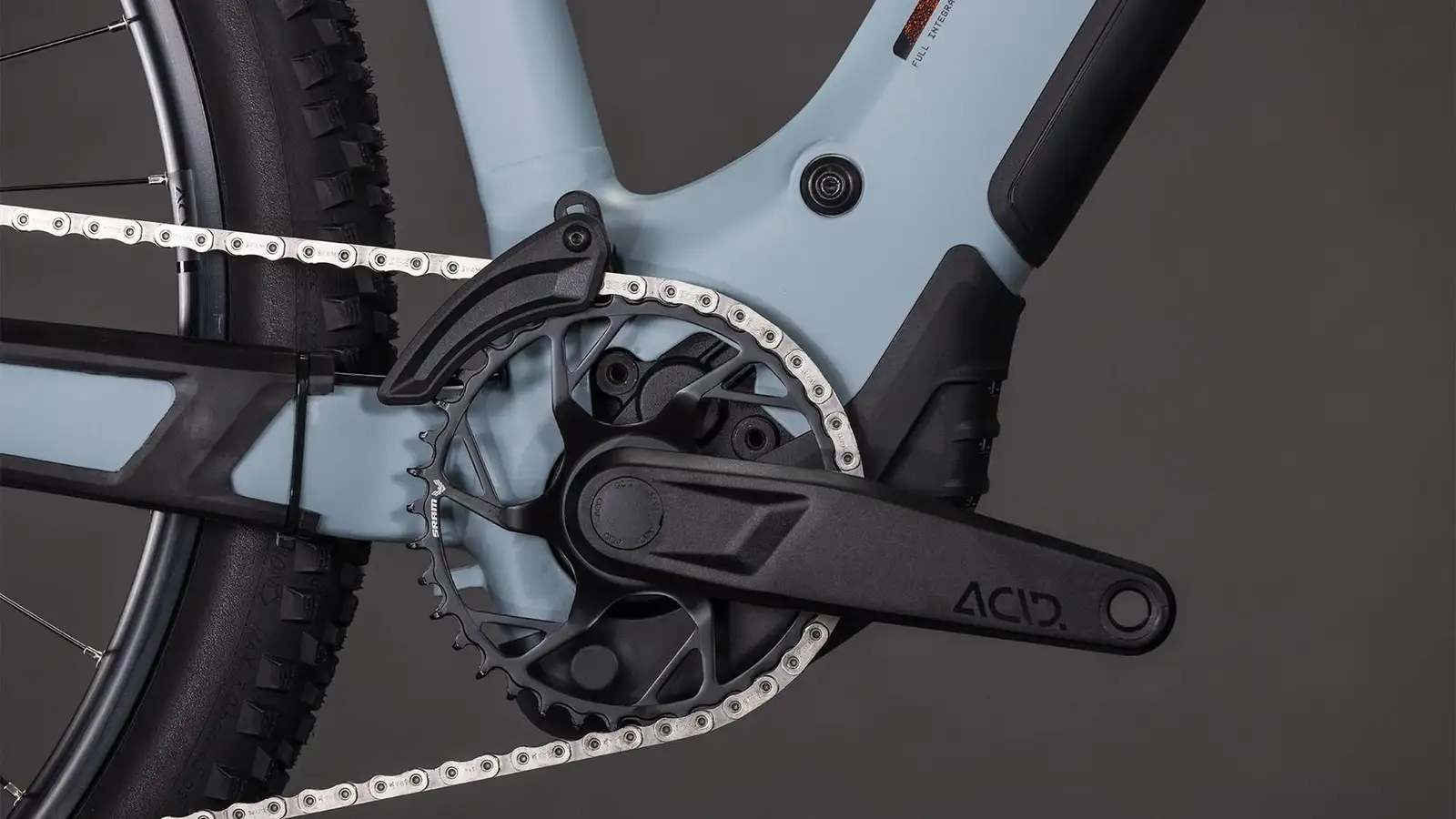 Cube REACTION HYBRID RACE 800 VULCAN/ORANGE - Image 5