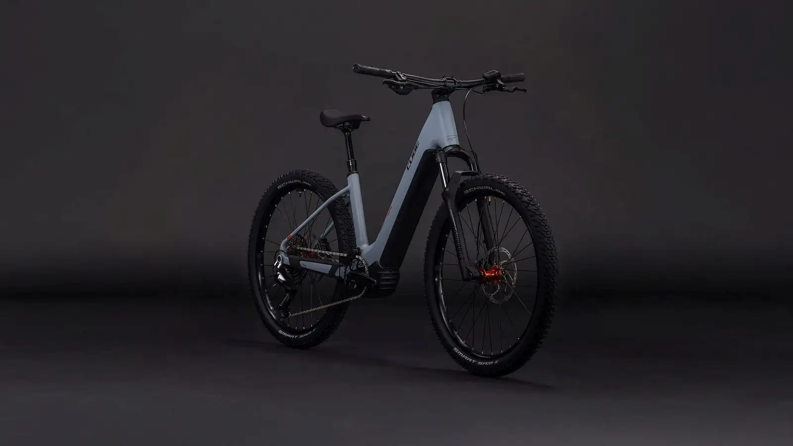 Cube REACTION HYBRID RACE 800 VULCAN/ORANGE - Image 8