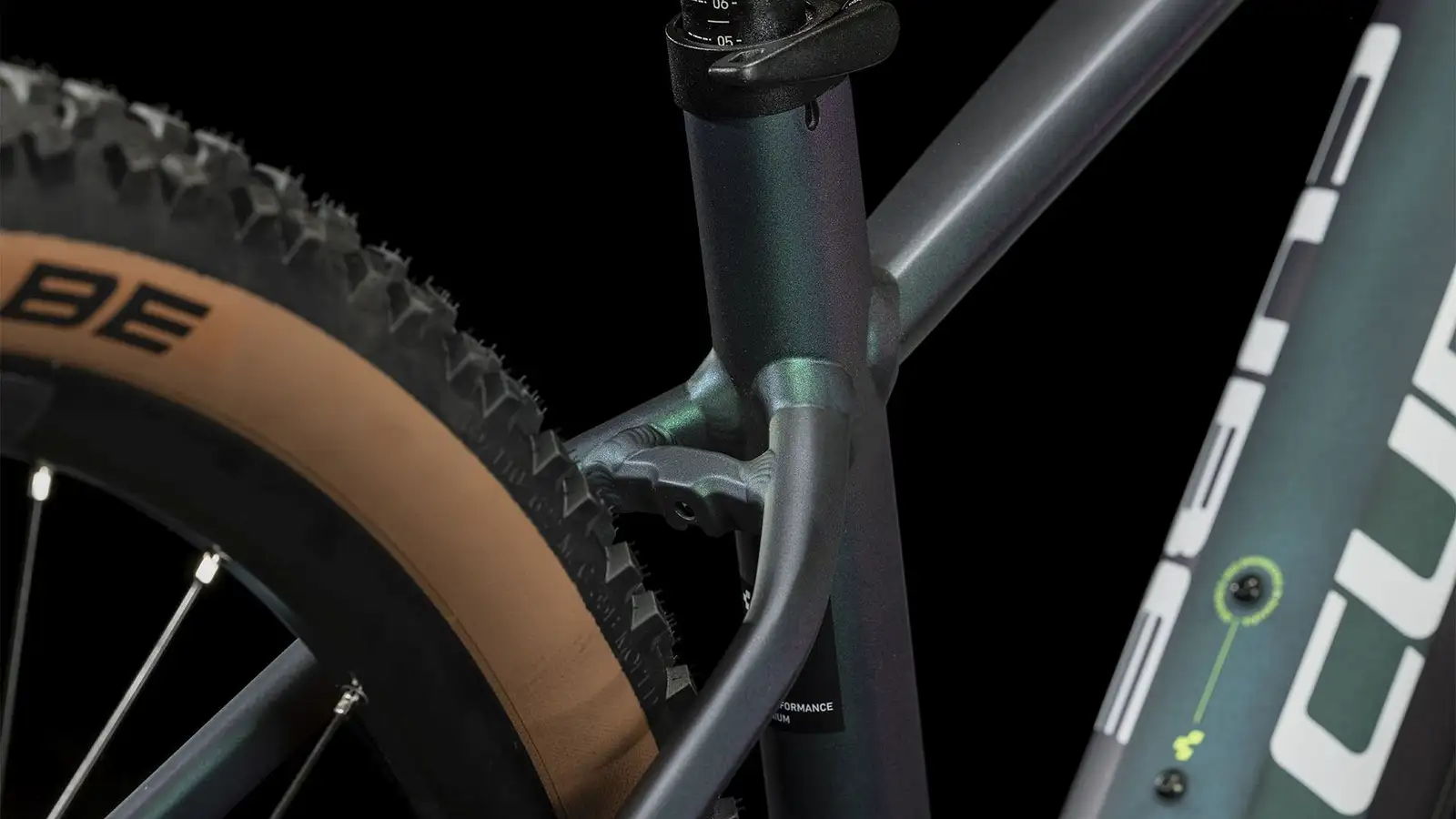 Cube REACTION HYBRID SLT 750 GOBLIN/YELLOW - Image 4