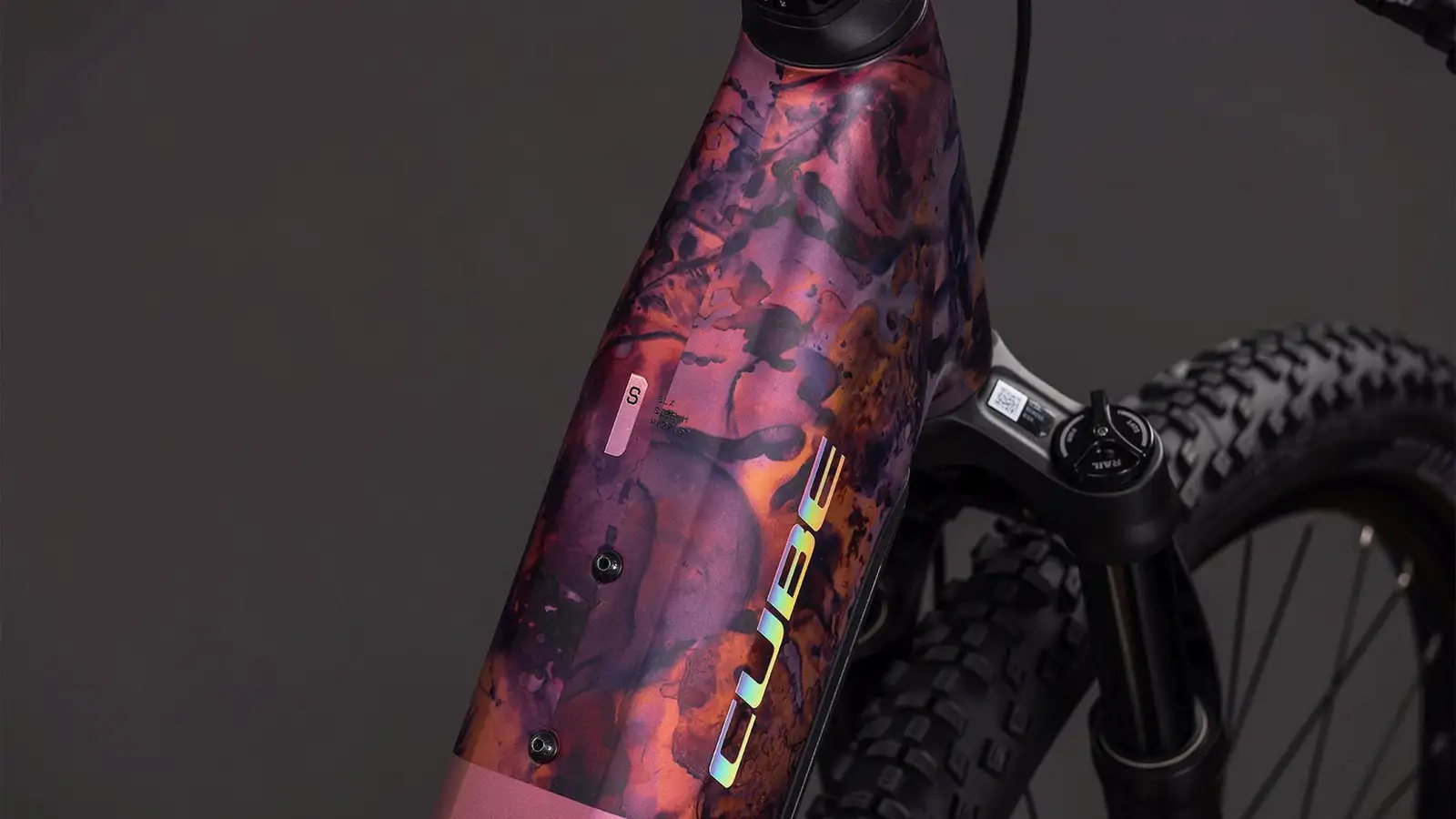 Cube REACTION HYBRID SLX 800 SHIFTBLUSH/ART - Afbeelding 2