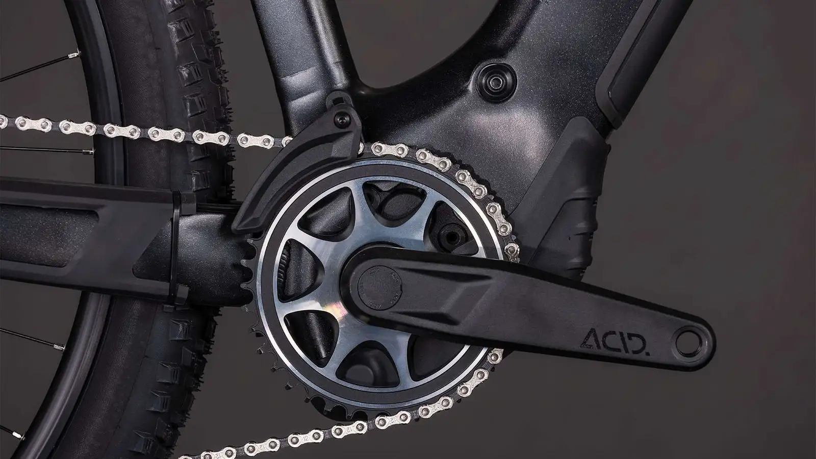 Cube REACTION HYBRID SLX 800 SILVERDUST/CHROME - Image 5