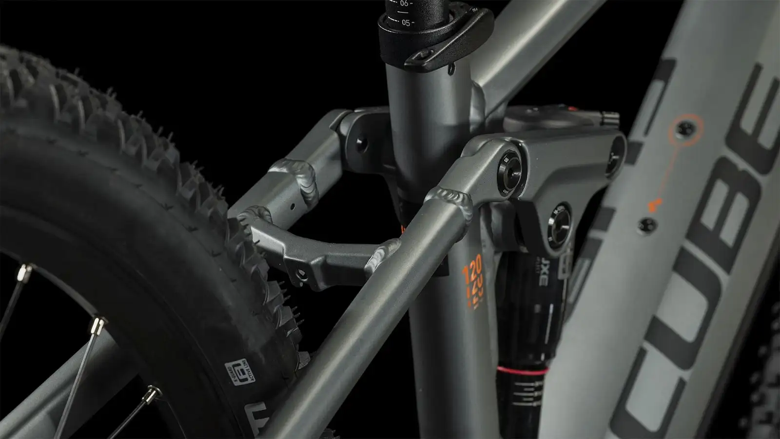 Cube STEREO HYBRID 120 PRO 625 FLASHGREY - Image 3