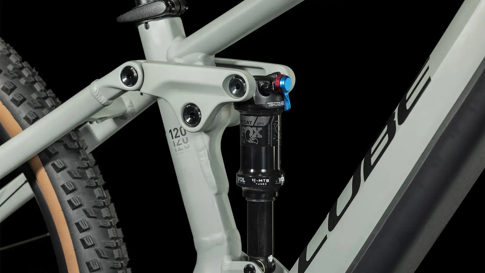 Cube STEREO HYBRID 120 SLX 750 SWAMPGREY - Image 4