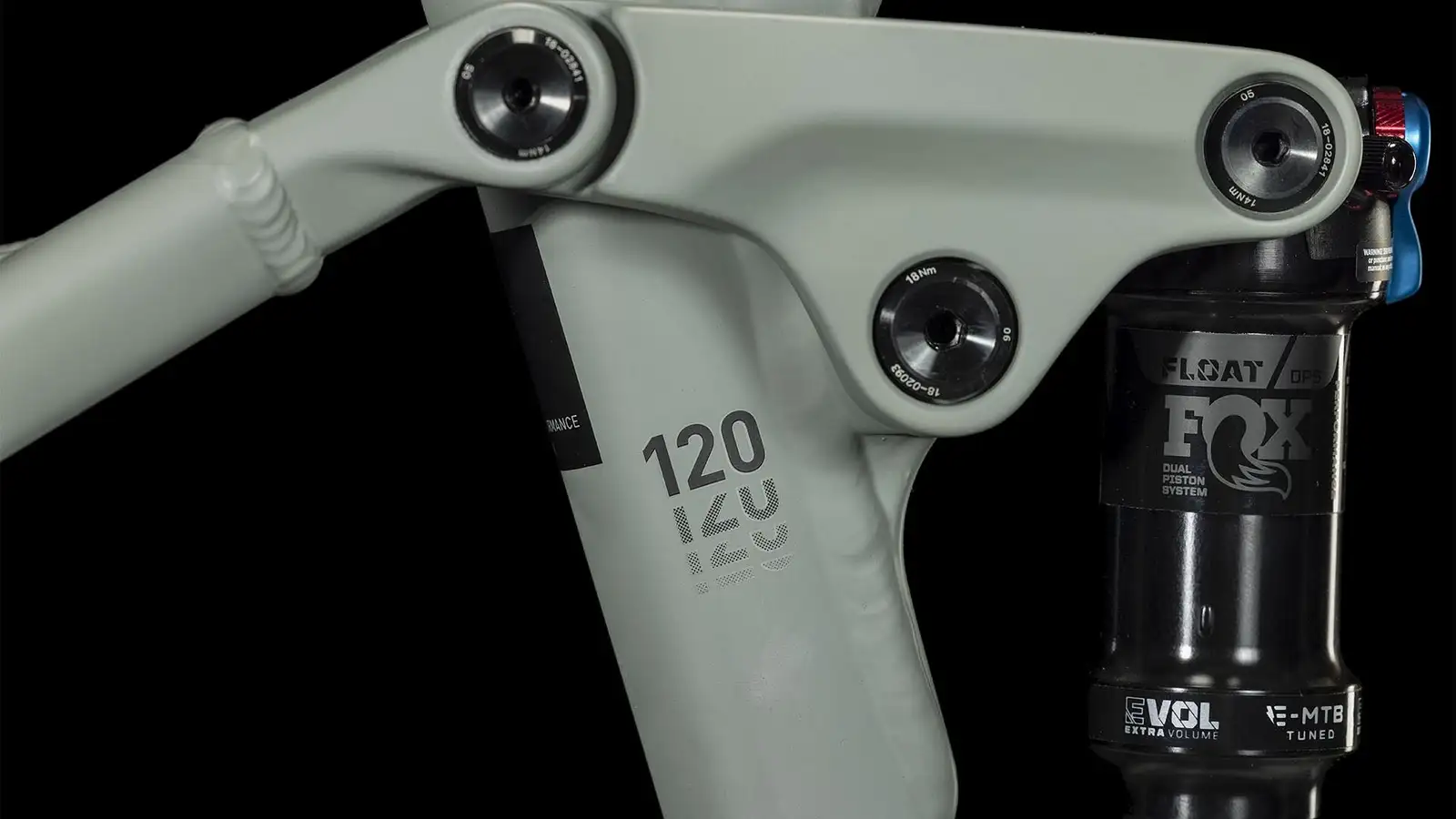 Cube STEREO HYBRID 120 SLX 750 SWAMPGREY - Image 5