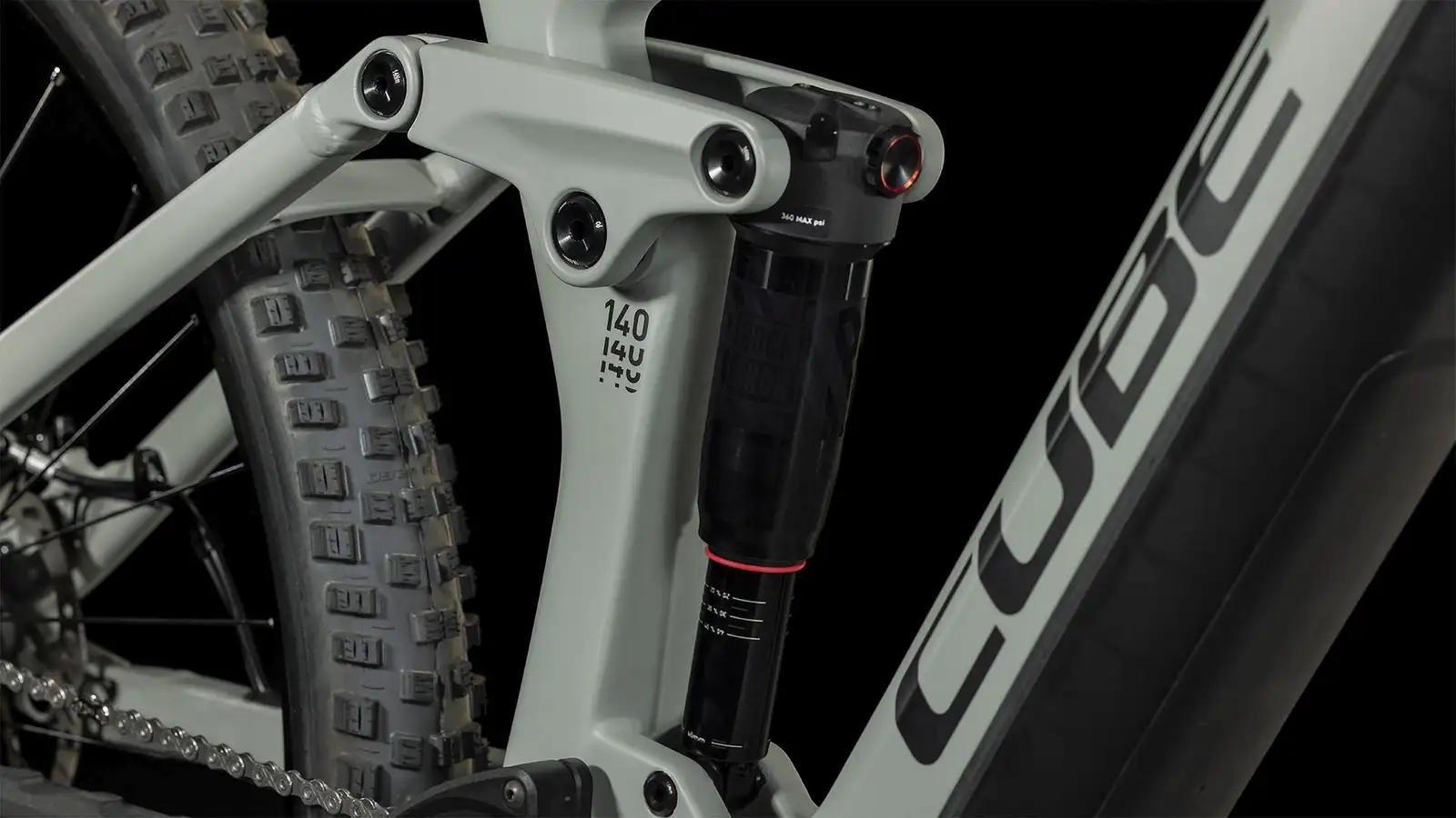 Cube STEREO HYBRID 140 HPC PRO 625 SWAMPGREY - Image 5