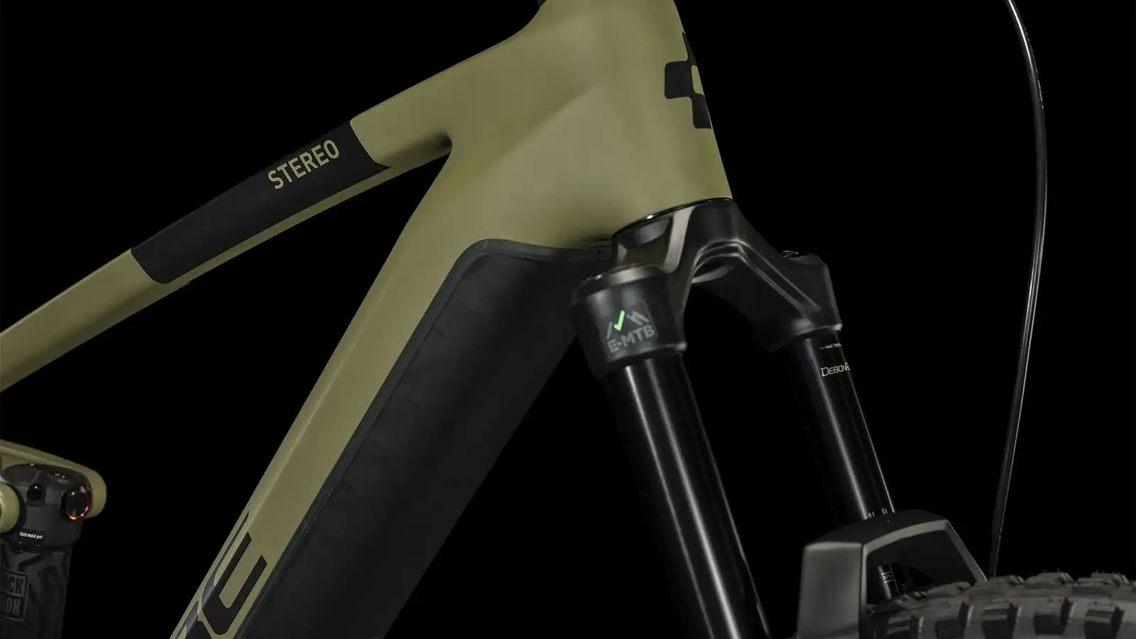 Cube STEREO HYBRID 160 HPC RACE 750 27.5 OLIVE/GREEN - Image 3