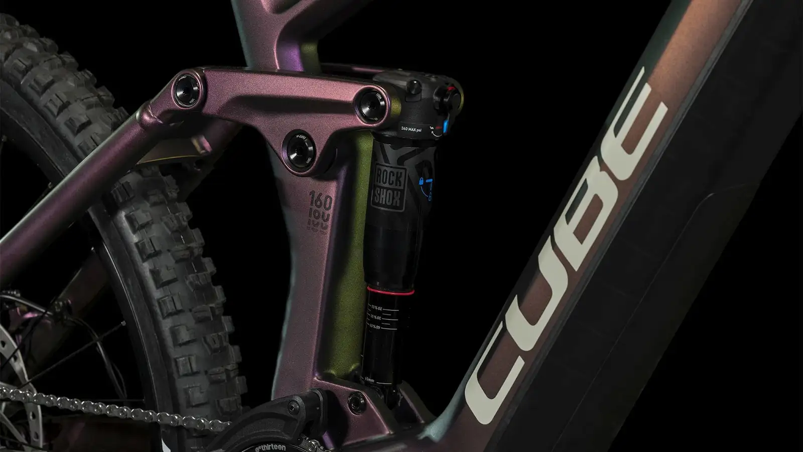 Cube STEREO HYBRID 160 HPC SLX 750 27.5 MOLOTOV/GREY - Afbeelding 5