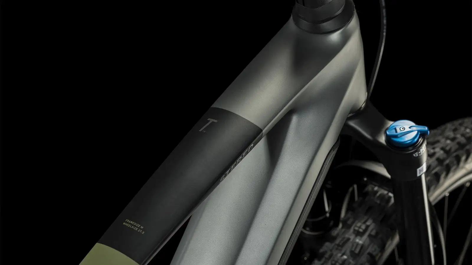 Cube STEREO HYBRID 160 HPC TM 750 27.5 FLASHGREY/OLIVE - Afbeelding 2