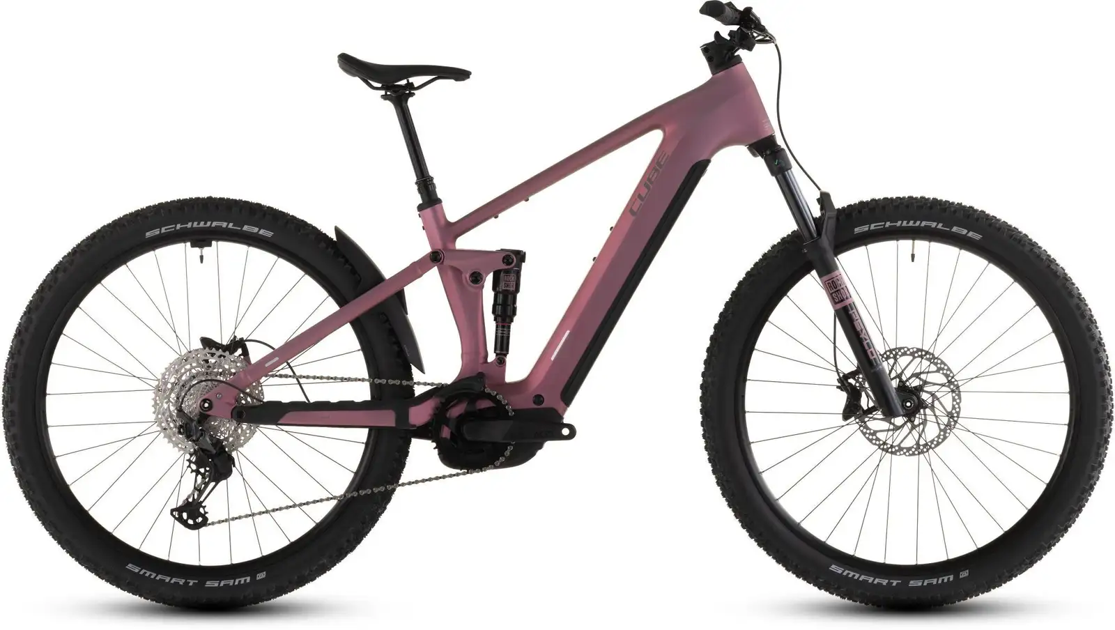 Cube STEREO HYBRID ONE22 RACE 800 SHIFTBLUSH/BLACK - Image 1