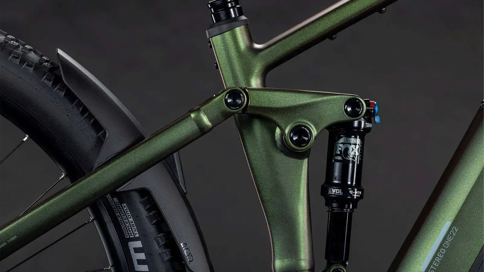 Cube STEREO HYBRID ONE22 SLX 800 STELLAR/GREEN - Image 3