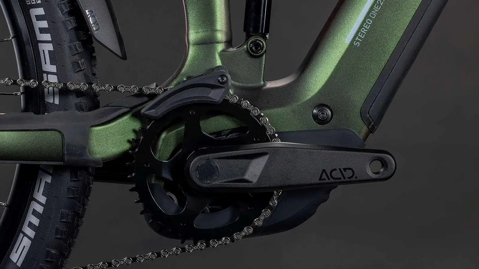 Cube STEREO HYBRID ONE22 SLX 800 STELLAR/GREEN - Image 4