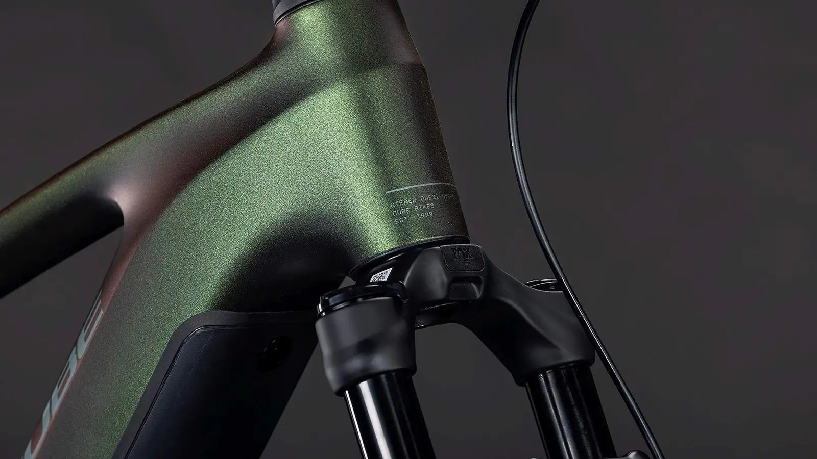 Cube STEREO HYBRID ONE22 SLX 800 STELLAR/GREEN - Image 6