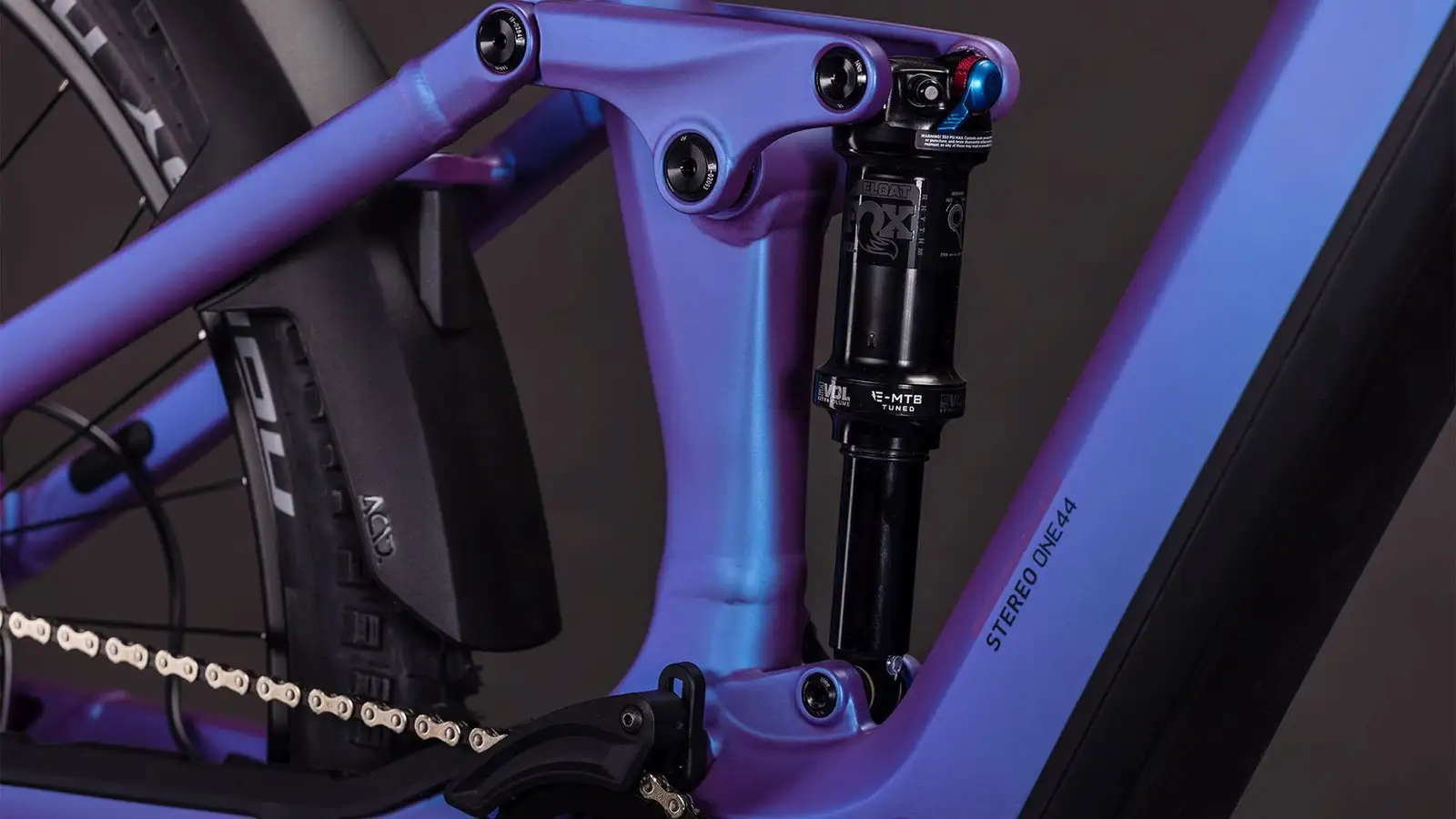 Cube STEREO HYBRID ONE44 EXC 800 BLUEIRIS/BLACK - Image 4