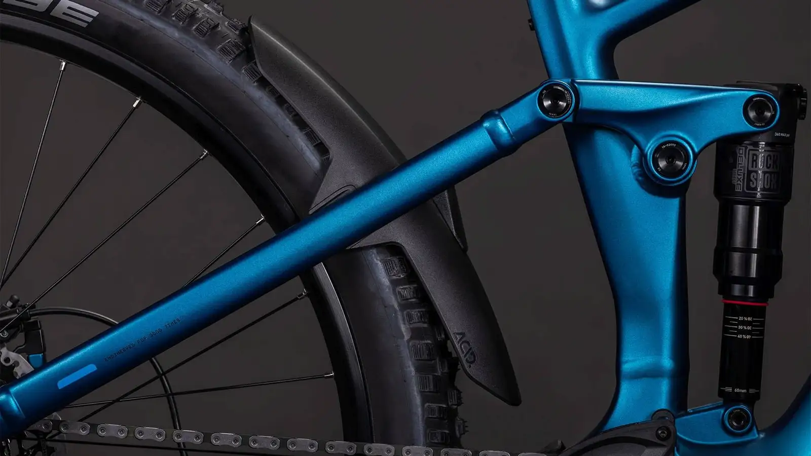 Cube STEREO HYBRID ONE44 EX 800 ELECTRICBLUE/BLUE - Image 3