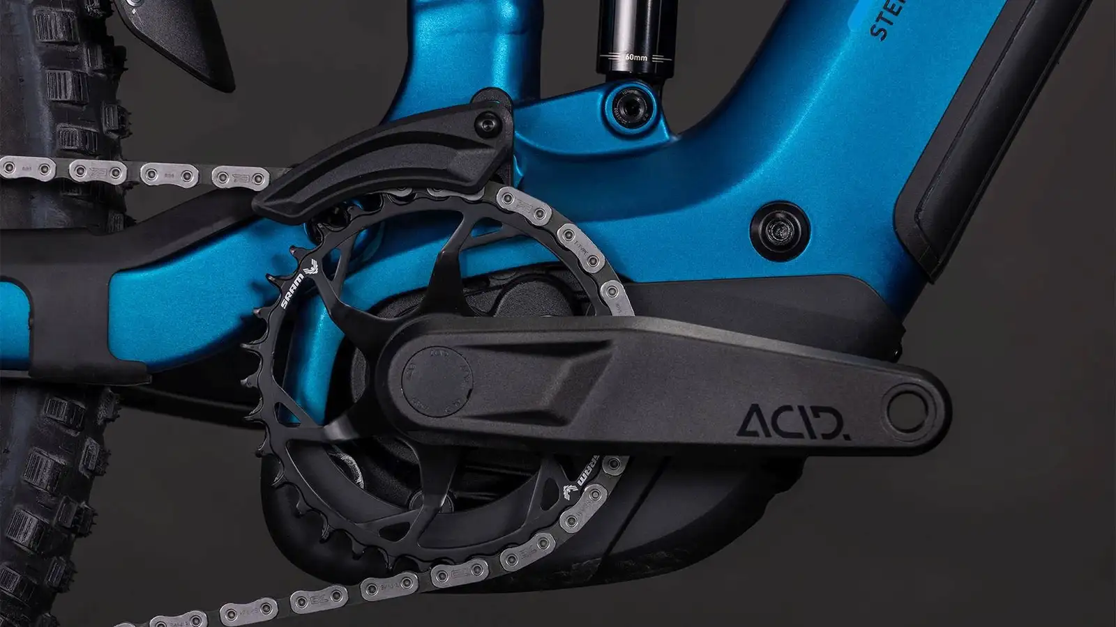 Cube STEREO HYBRID ONE44 EX 800 ELECTRICBLUE/BLUE - Image 4