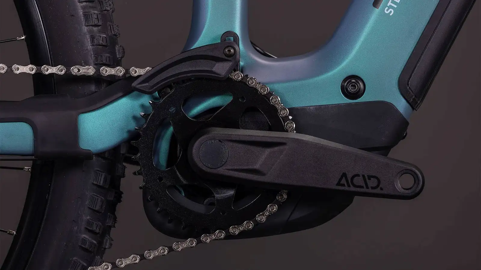 Cube STEREO HYBRID ONE44 HPC RACE 800 SMARAGDGREY/PRISM - Afbeelding 4