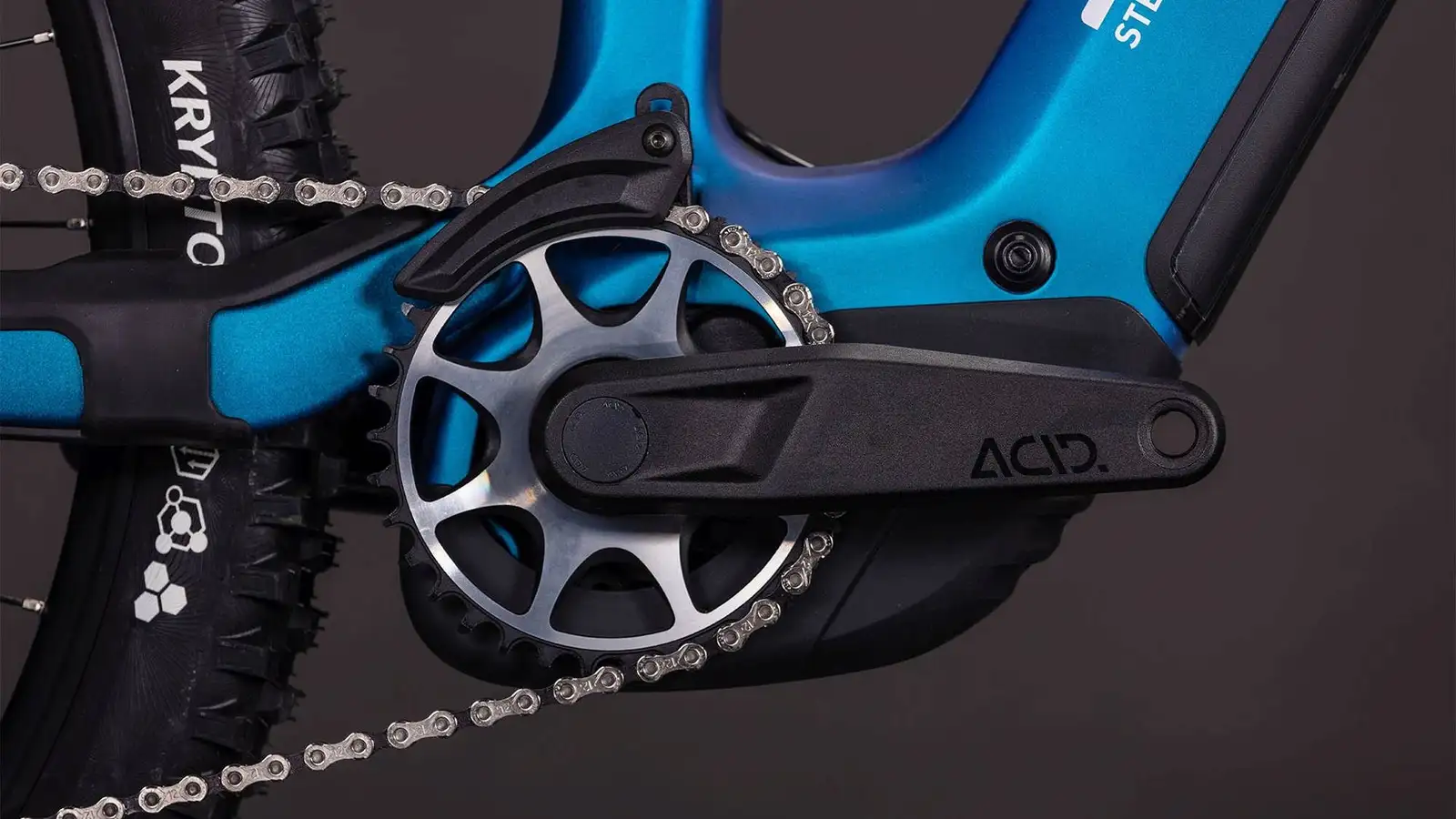 Cube STEREO HYBRID ONE44 HPC SLX 800 NEBULA/WHITE - Image 4