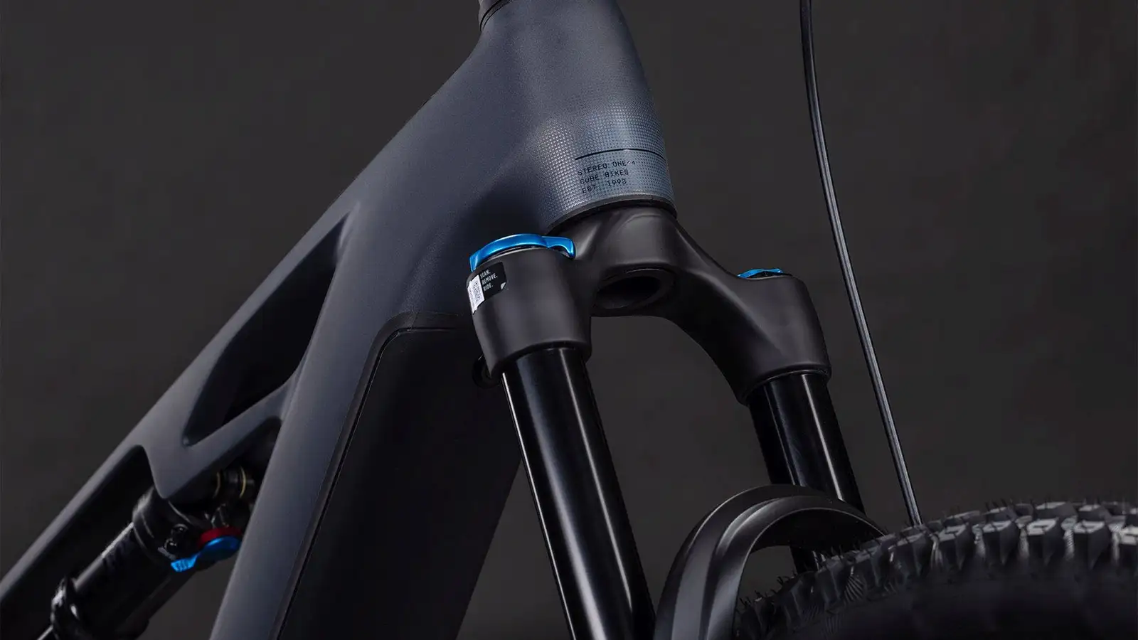 Cube STEREO HYBRID ONE44 HPC SLX 800 SLABGREY/ORANGE - Image 7