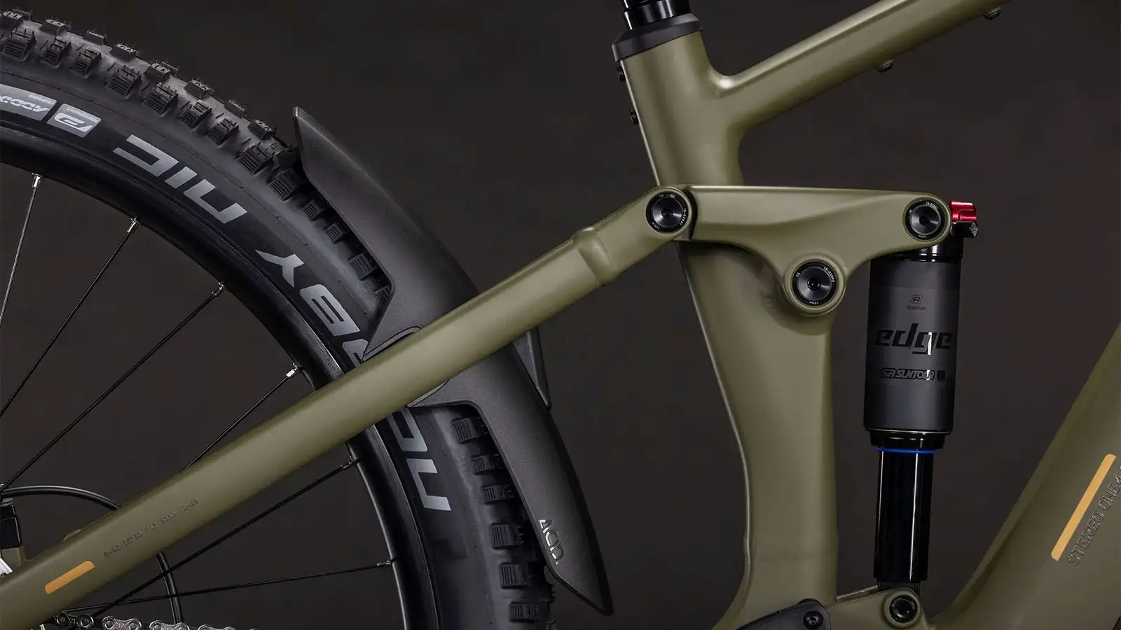 Cube STEREO HYBRID ONE44 PRO 800 DUSTYOLIVE/GOLD - Image 4