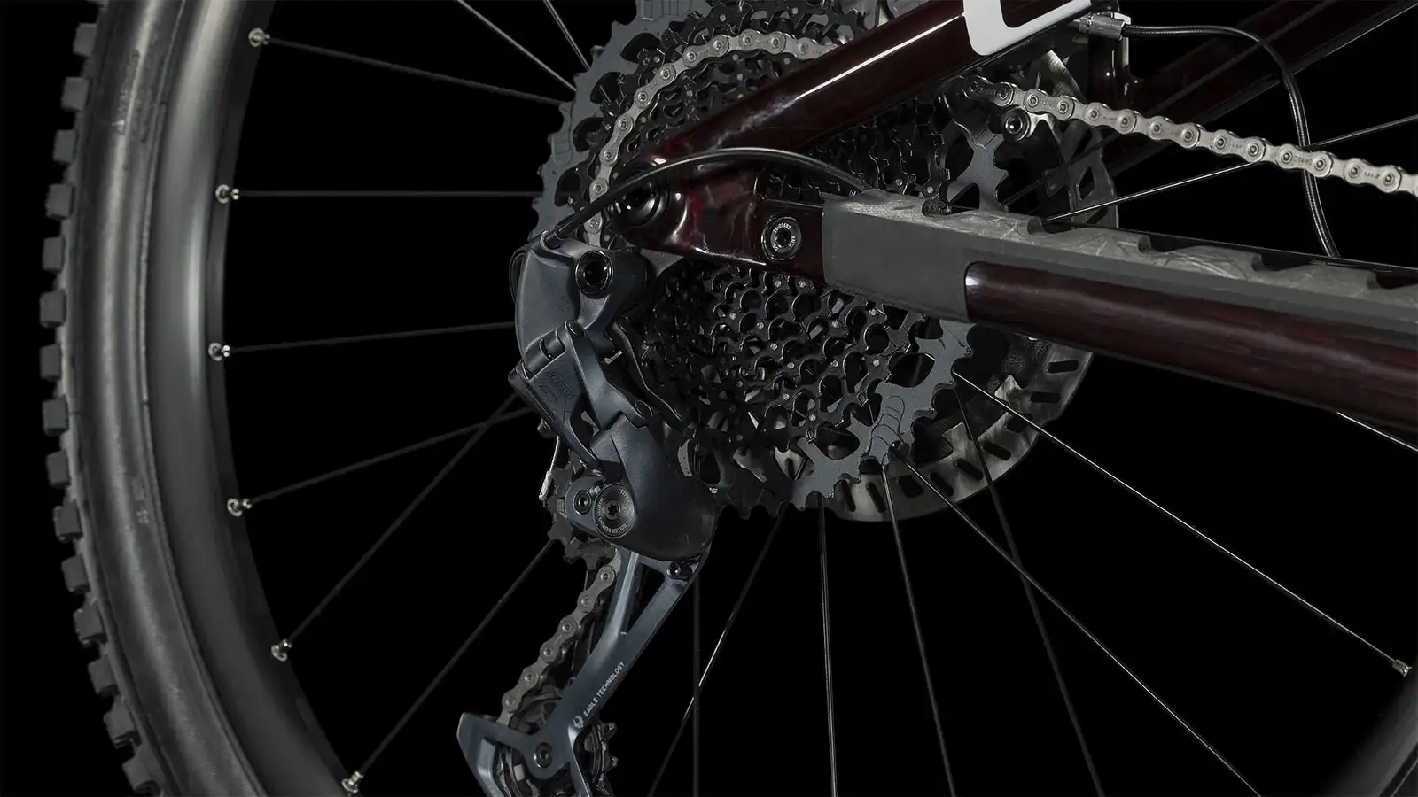 Cube STEREO HYBRID ONE55 C:68X SLX 750 LIQRED - Image 4