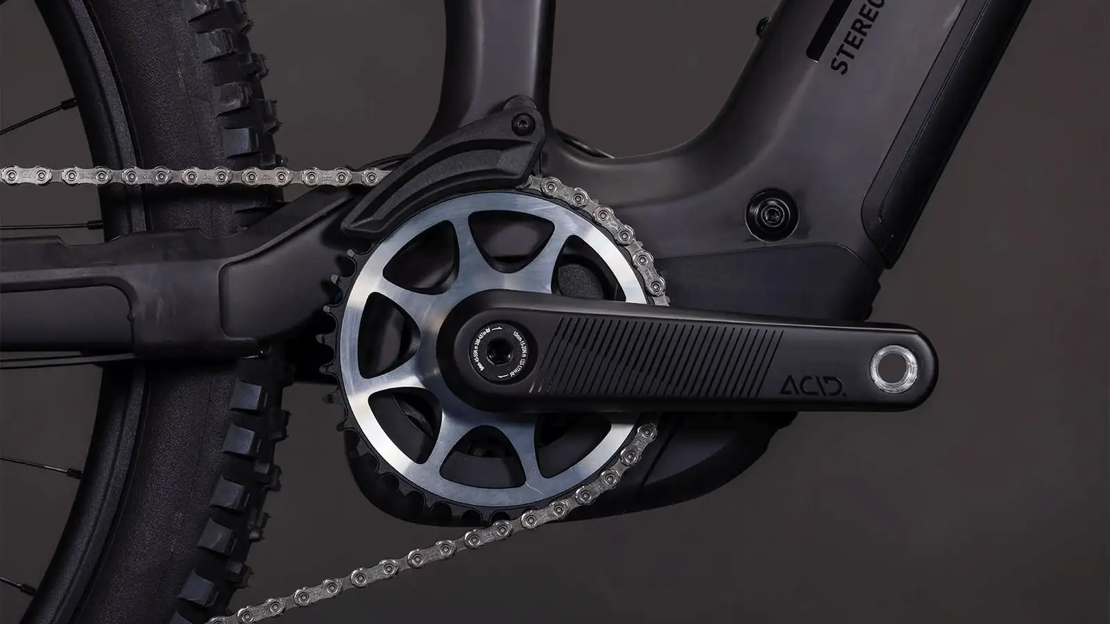 Cube STEREO HYBRID ONE77 HPC AT 800 CARBON/GOLD - Image 4