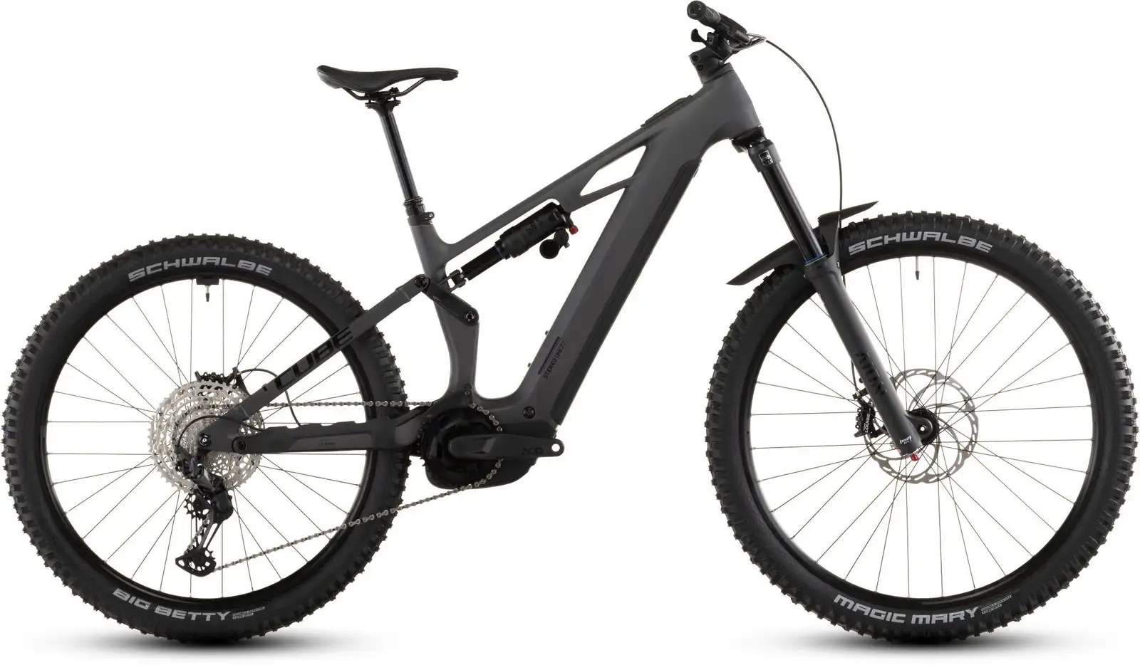 Cube STEREO HYBRID ONE77 HPC RACE 800 IRONGREY/BLACK - Image 1