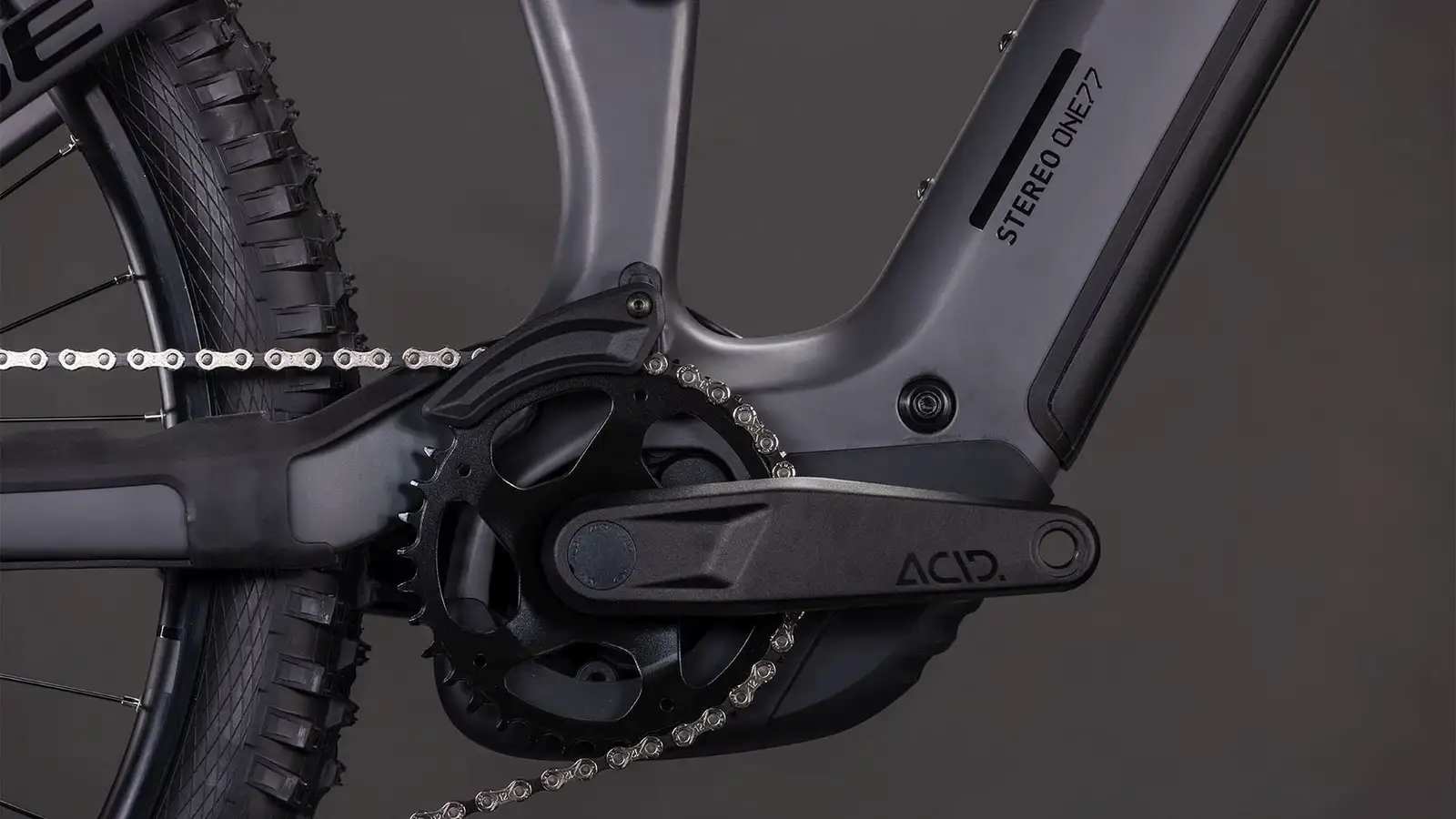 Cube STEREO HYBRID ONE77 HPC RACE 800 IRONGREY/BLACK - Image 4