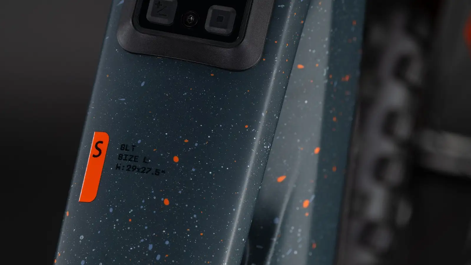 Cube STEREO HYBRID ONE77 HPC SLT 800 GALAXY/ORANGE - Image 2