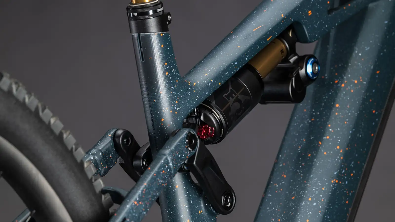 Cube STEREO HYBRID ONE77 HPC SLT 800 GALAXY/ORANGE - Image 7