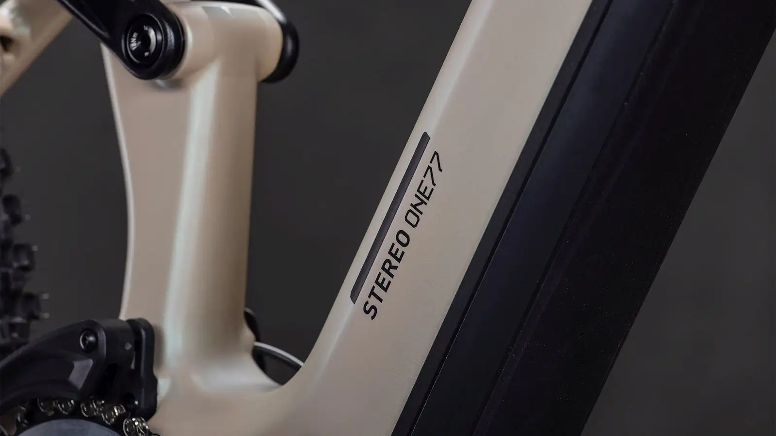 Cube STEREO HYBRID ONE77 HPC SLX 800 GLINTSAND/BLACK - Image 5