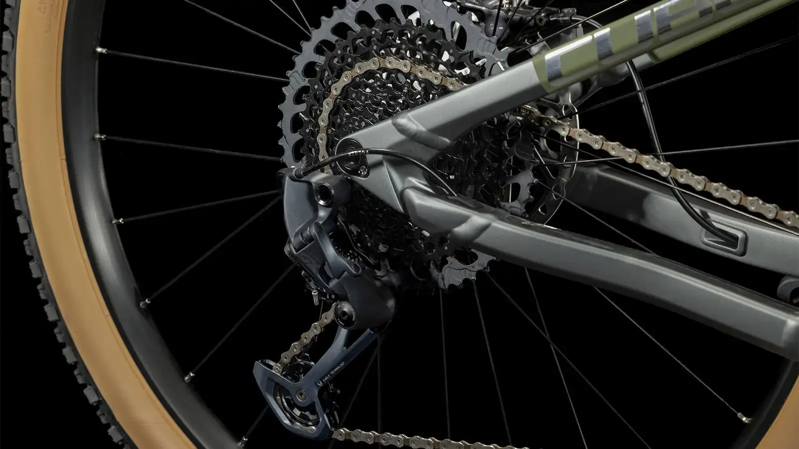 Cube STEREO ONE22 HPC TM 29 FLASHGREY/OLIVE - Image 7