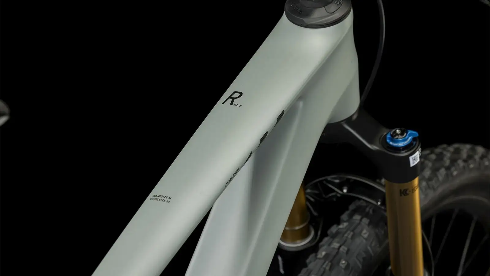 Cube STEREO ONE44 C:62 RACE SWAMPGREY/BLACK - Image 3