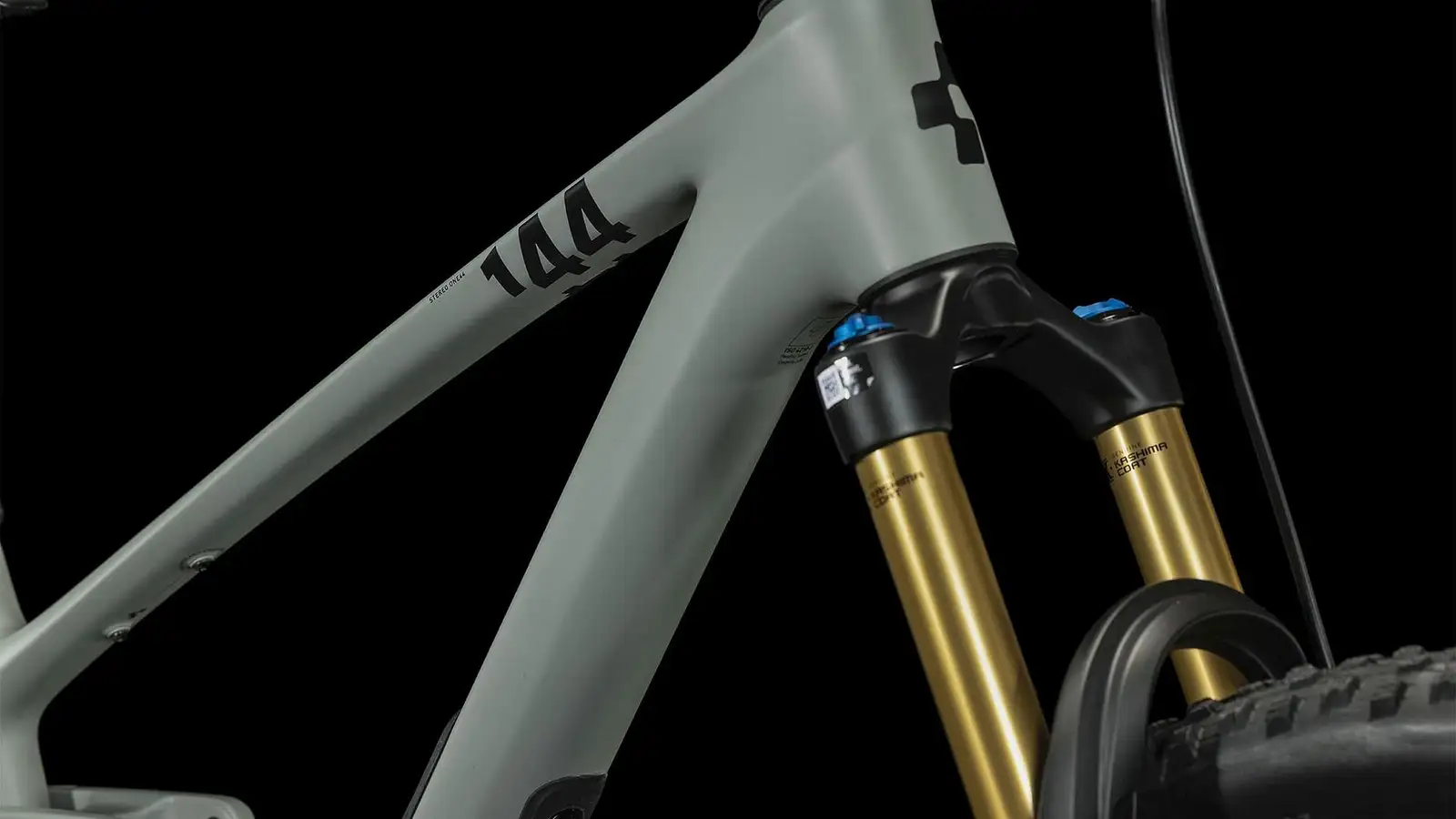 Cube STEREO ONE44 C:62 RACE SWAMPGREY/BLACK - Image 4