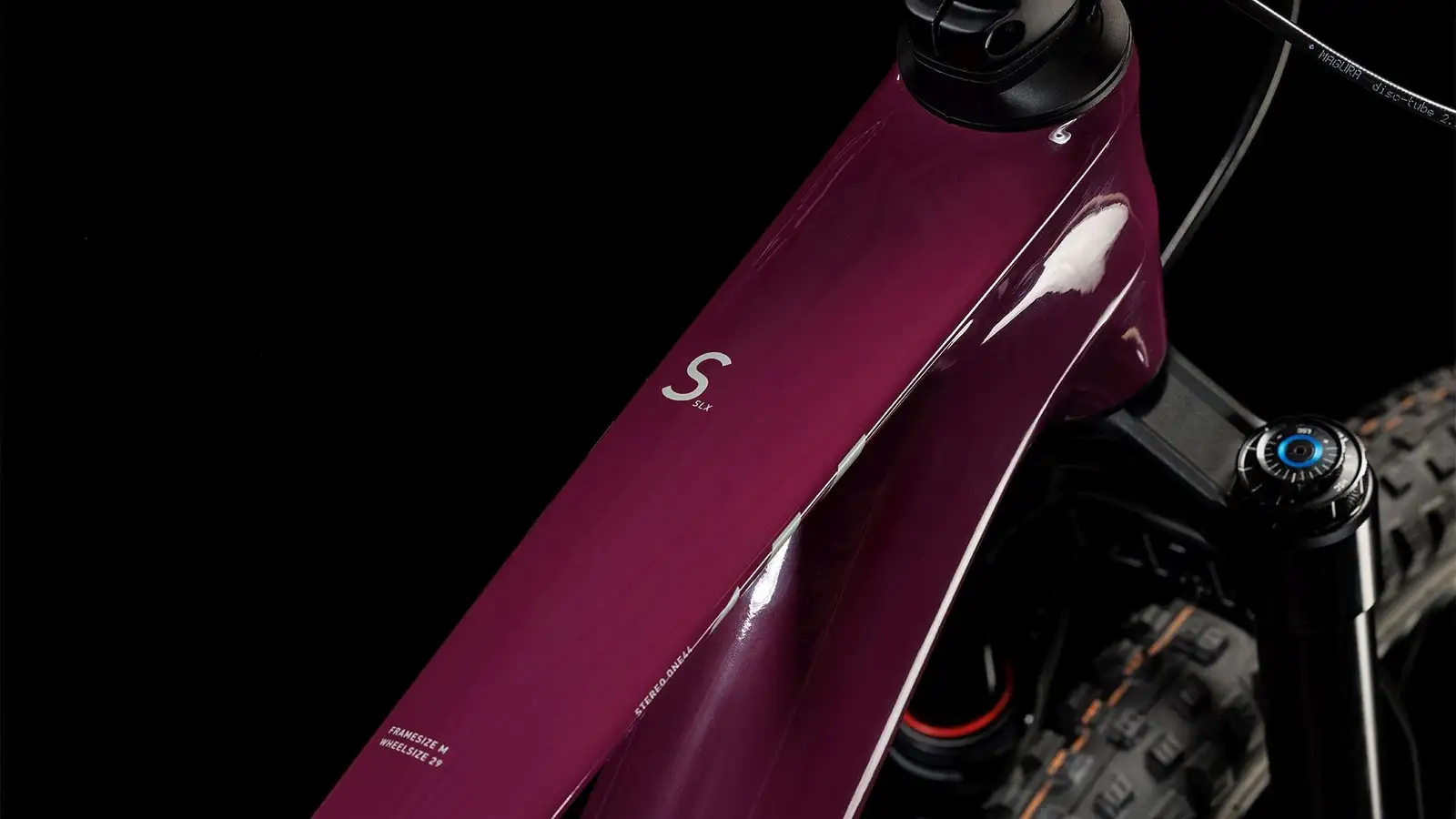 Cube STEREO ONE44 C:68X SLX WINE/GREY - Image 2