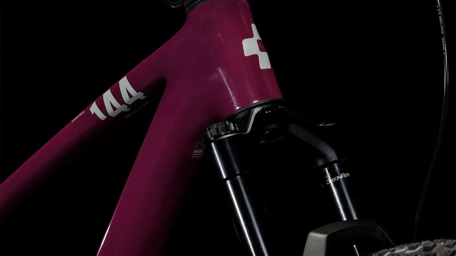 Cube STEREO ONE44 C:68X SLX WINE/GREY - Image 5