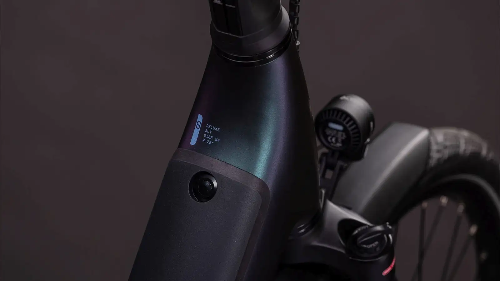 Cube SUPREME HYBRID DELUXE SLT 600 METALBLUE/REFLEX - Afbeelding 2