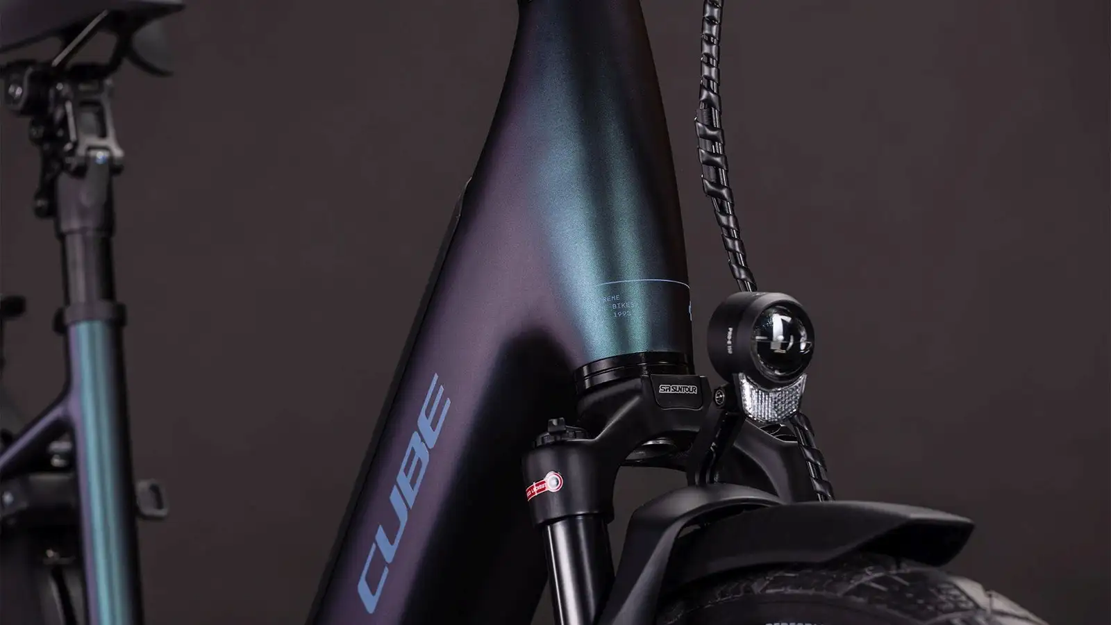 Cube SUPREME HYBRID DELUXE SLT 600 METALBLUE/REFLEX - Afbeelding 7