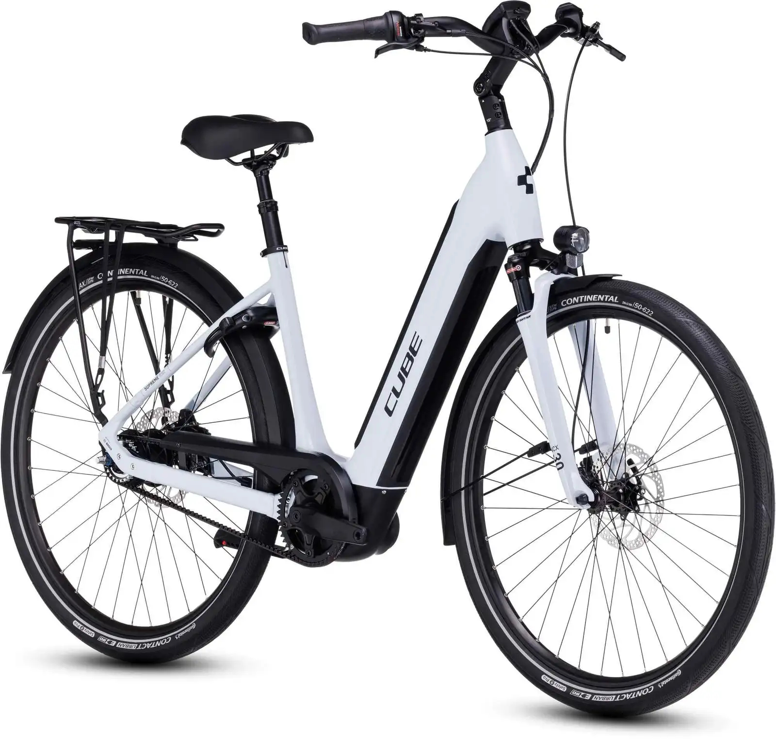 Cube SUPREME HYBRID EXC 500 FLASHWITE/BLACK - Image 8