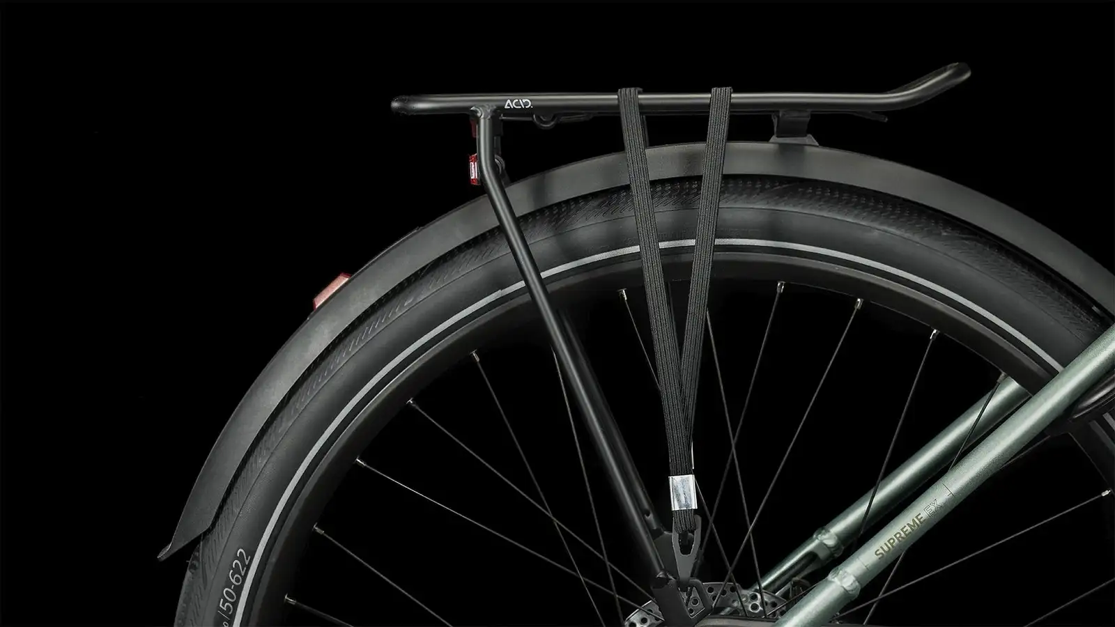 Cube SUPREME HYBRID EX 625 GREEN/OLIVE - Image 5