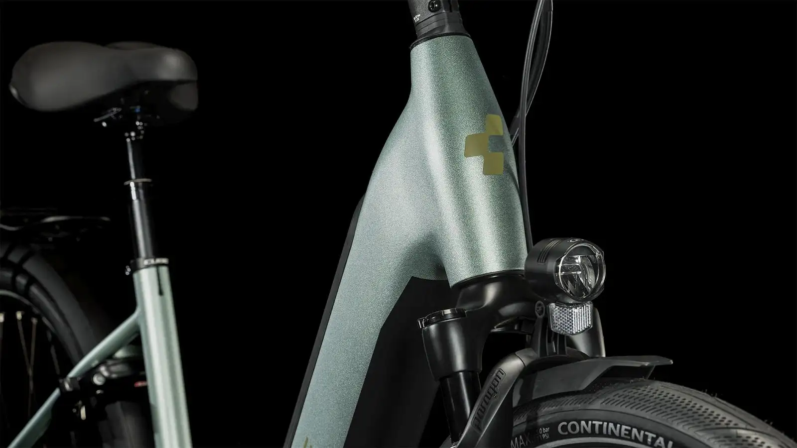 Cube SUPREME HYBRID EX 625 GREEN/OLIVE - Image 6