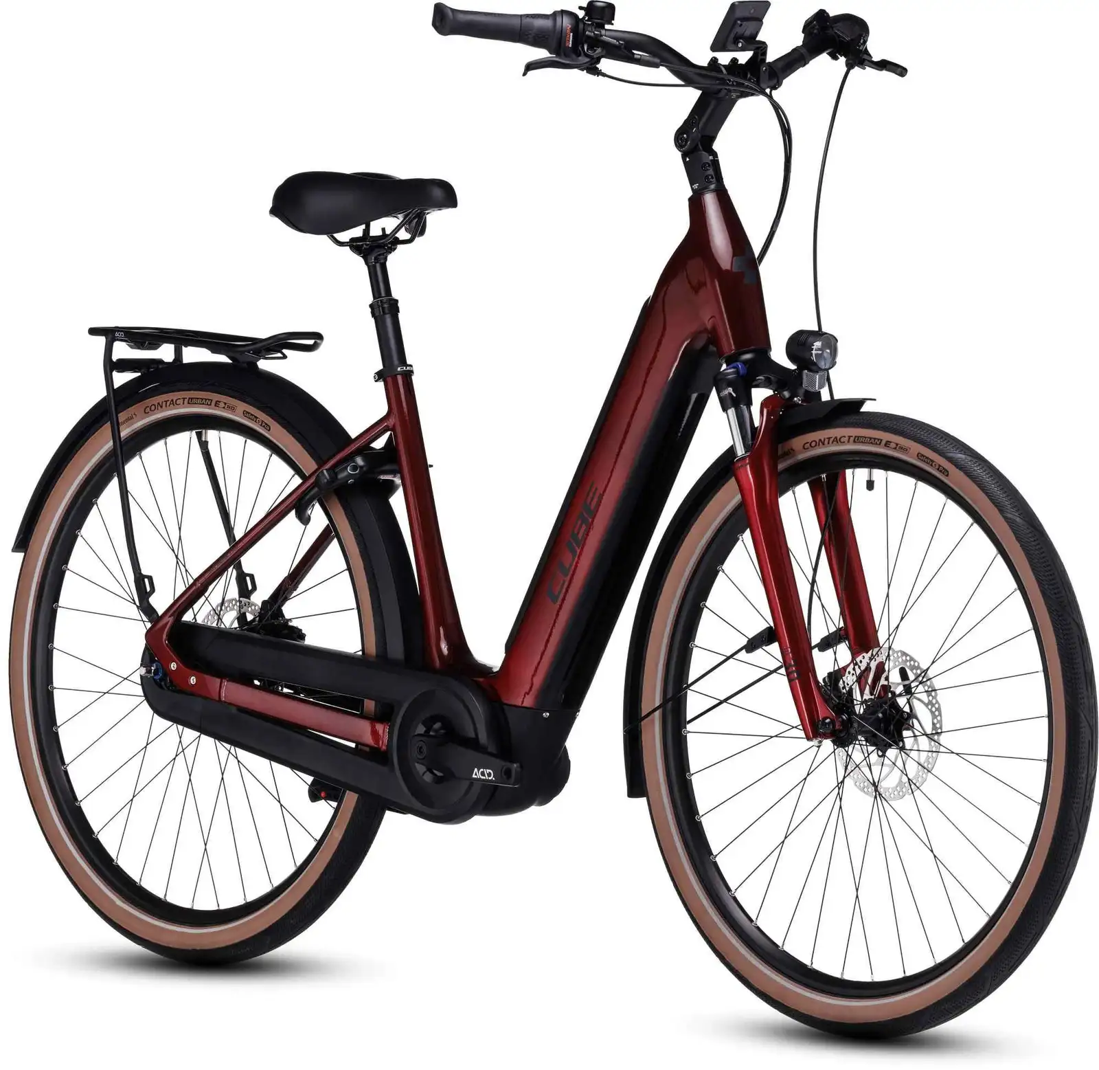 Cube SUPREME HYBRID PRO 625 RED/BLACK - Image 8